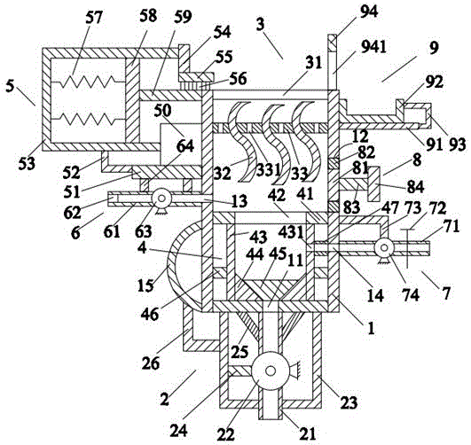 Air purifying device facilitating clearing of dust