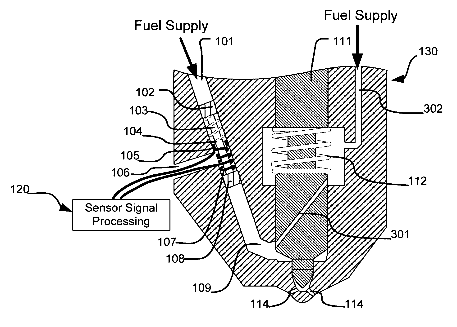 Fuel injector with real-time feedback control