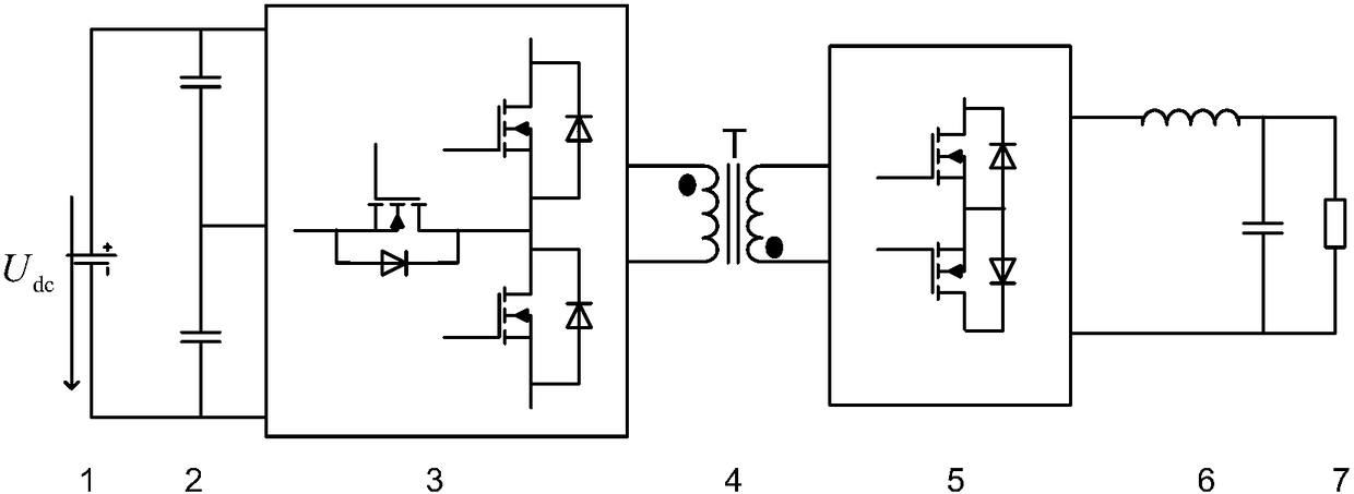 High-frequency isolated five-level inverter