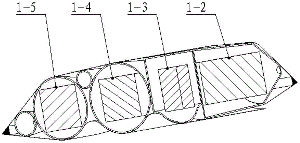 An underwater dish-shaped vehicle