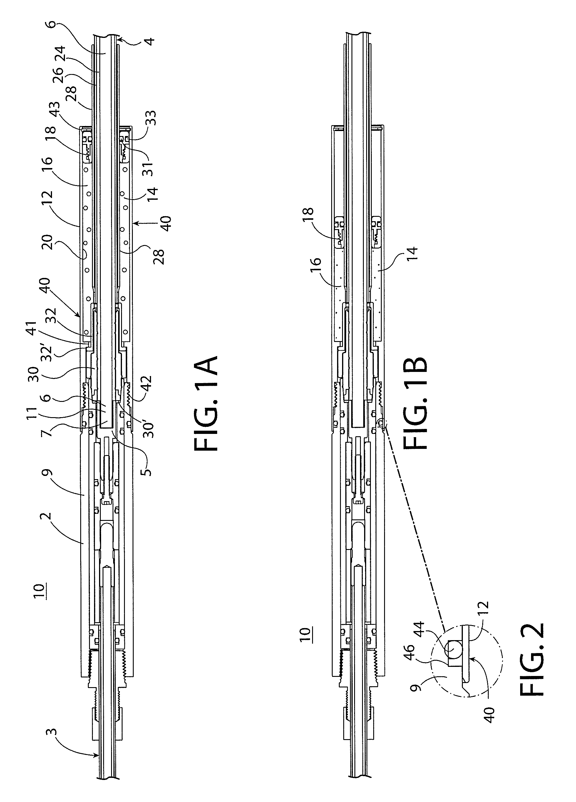 Pressure balanced connector termination