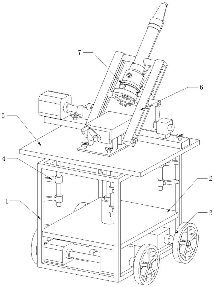 An automatic removal device for ship biofouling