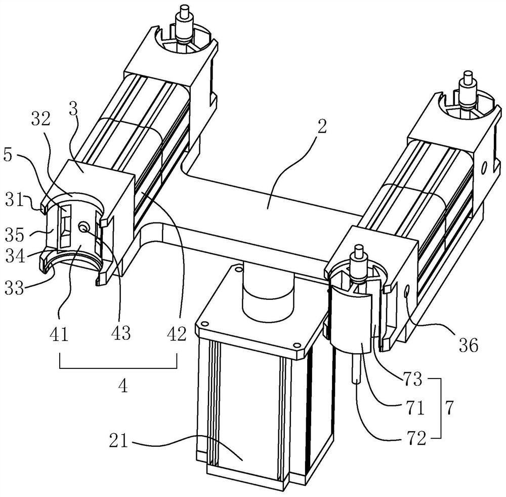 Feeding device for micromotor rotor winding machine