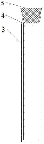 Method for preparing pantograph slide plate composite carbon core of electric locomotive (including high-speed train) by using cold isostatic pressing process