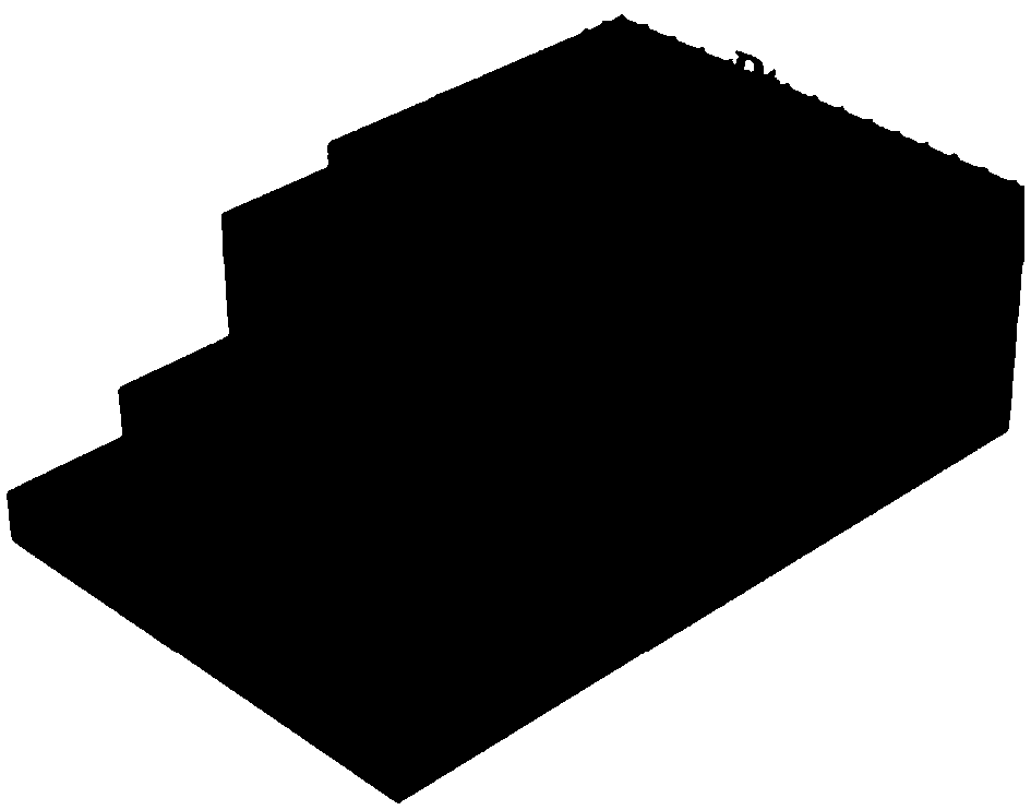 Stable compound semiconductor sunlight water decomposition hydrogen-production electronic device, an electrode system and a preparation method thereof