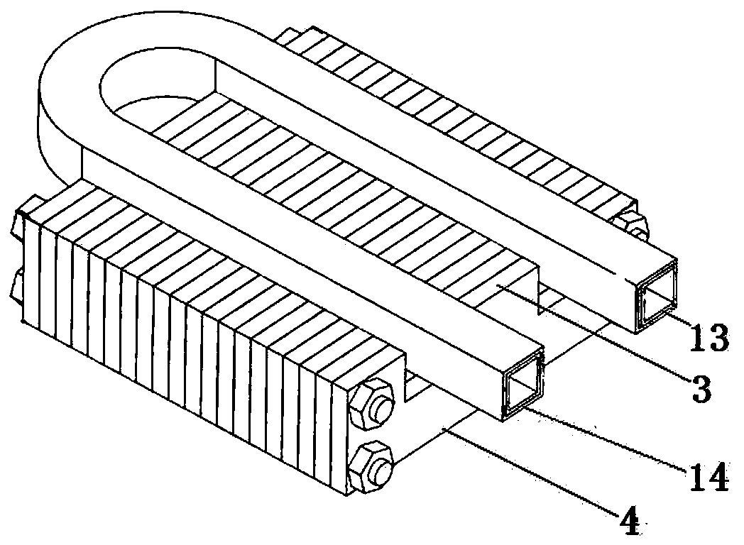 Metal liquid-solid interface thermal extrusion welding method