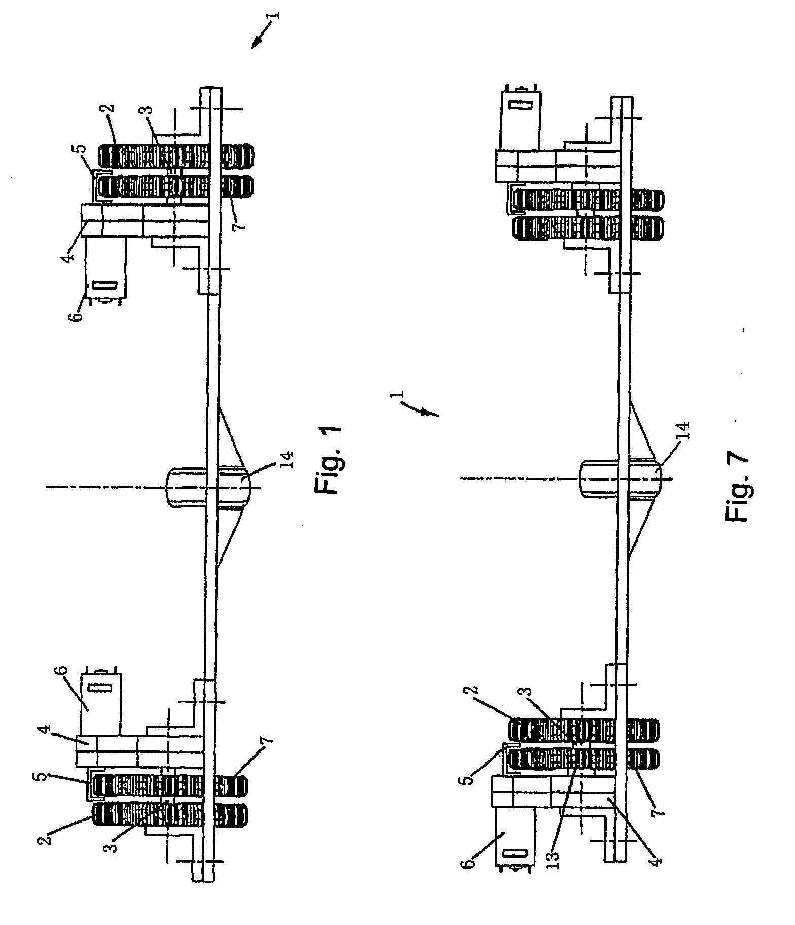 Device for self-determination position of a robot