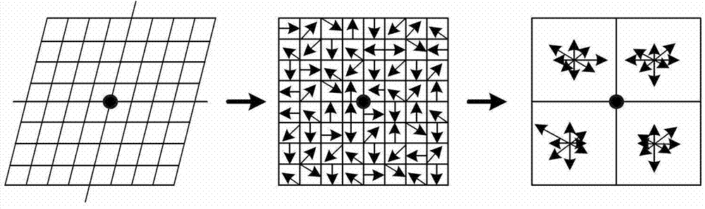 Water surface target motion detecting method simulating compound eye visual mechanism and polarization imaging