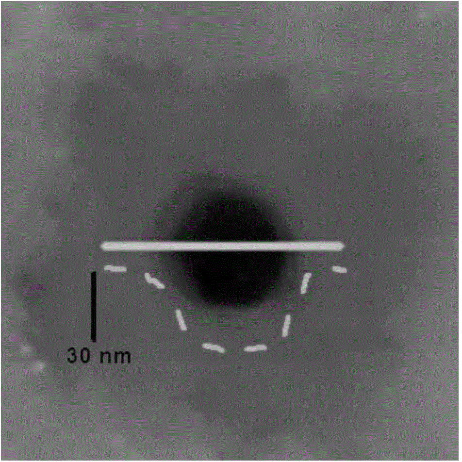 Preparation method of suspended graphene