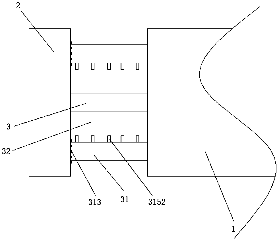 A cooling brake piston