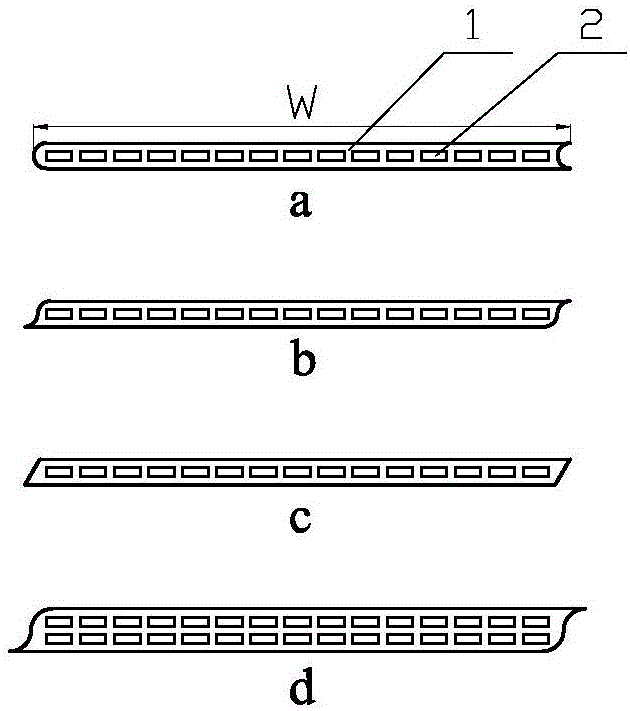 Combined plate honeycomb ceramic membrane and preparation method thereof