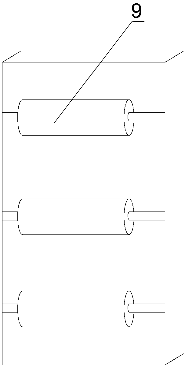 Geological radar protection device with abrasion-resistant function