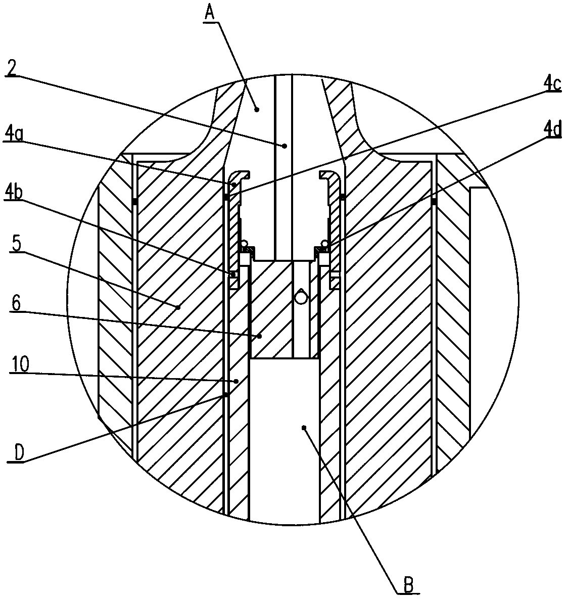 Railway vehicle bogie center disk automatic height adjusting device