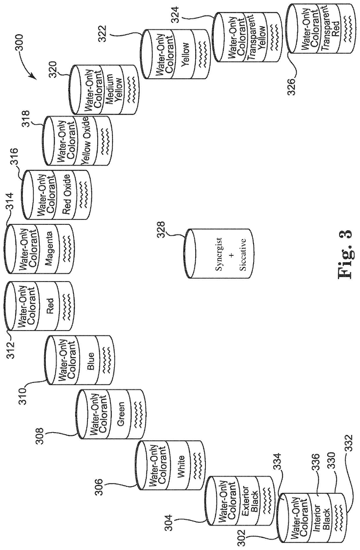 Paint tinting adjuvant with siccative for liquid colorant system