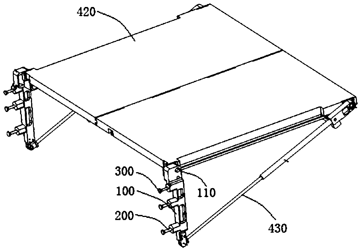 A push-pull fixing mechanism