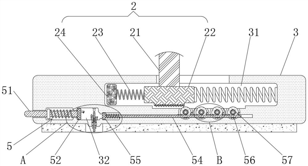 Keyboard base cleaning device capable of automatically adjusting cleaning range