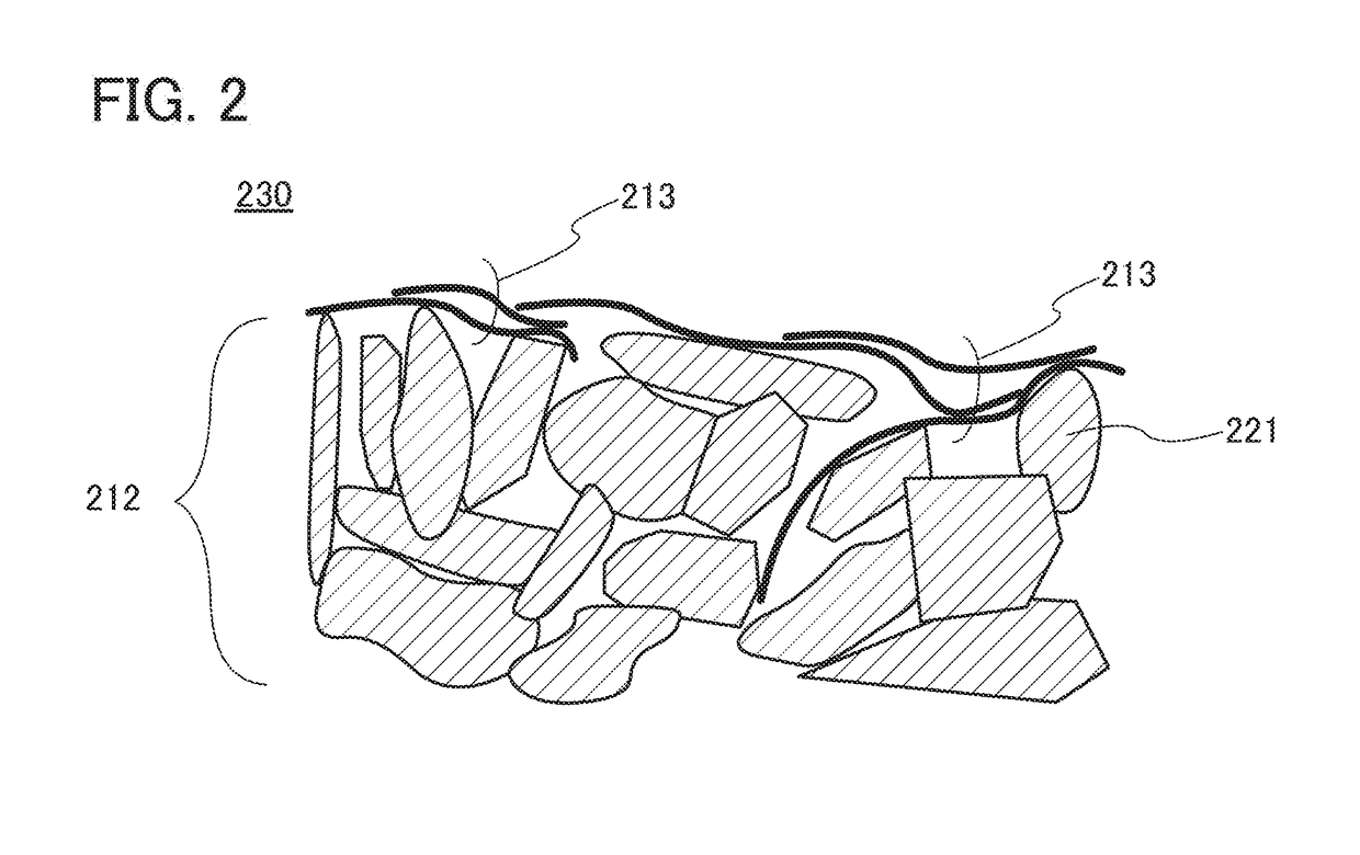 Electrode and power storage device