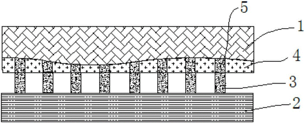 High-pixel infrared focal plane array detector and preparation method thereof