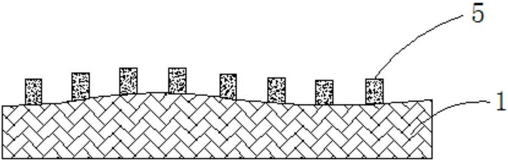 High-pixel infrared focal plane array detector and preparation method thereof