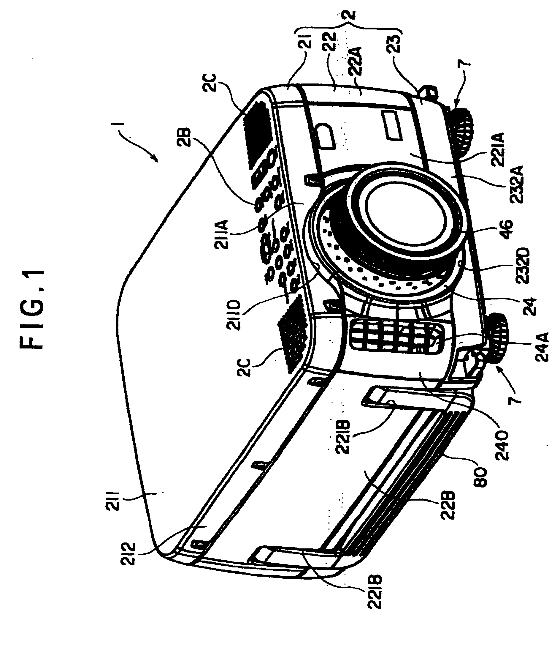 Cooling mechanism of optical modulator, optical modulator attachment unit and projector