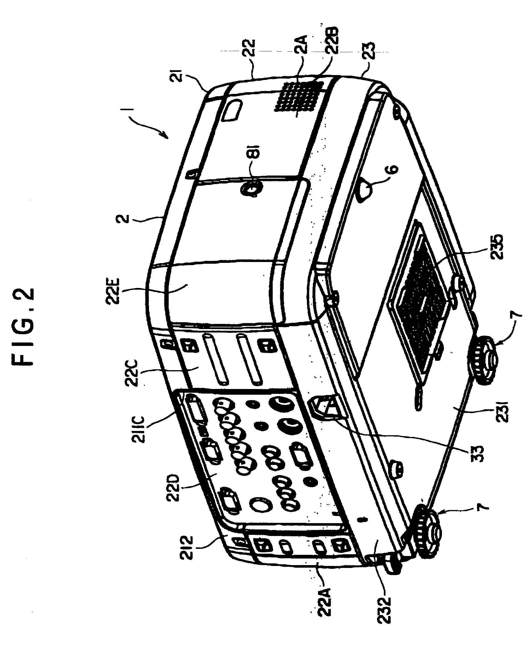 Cooling mechanism of optical modulator, optical modulator attachment unit and projector