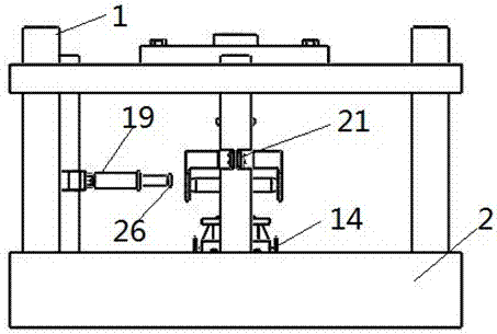 Three-directional dynamic performance test equipment for vehicle suspension leaf spring, and application thereof