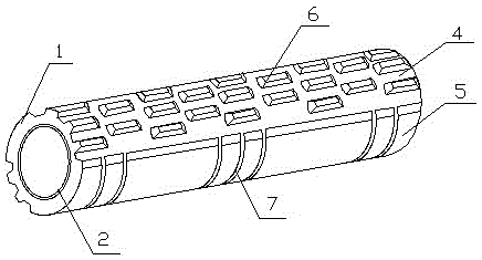 Foam roller and processing method thereof