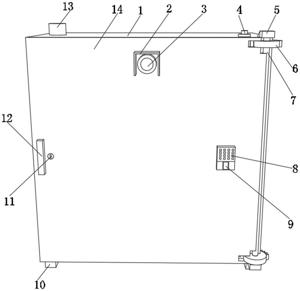 Anti-theft power distribution cabinet and using method thereof