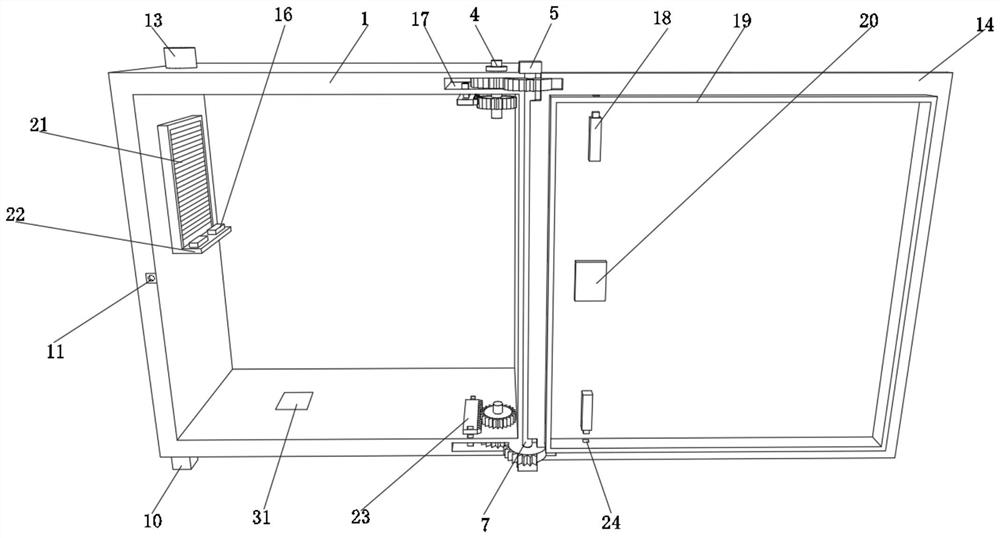 Anti-theft power distribution cabinet and using method thereof