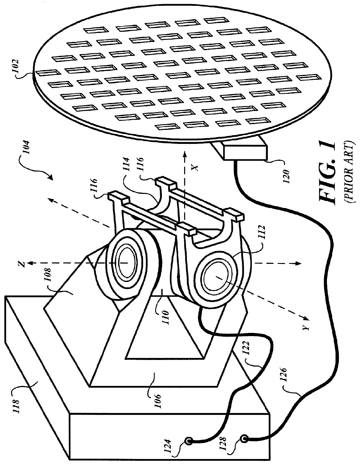 Systems and methods for powering a gimbal mounted device