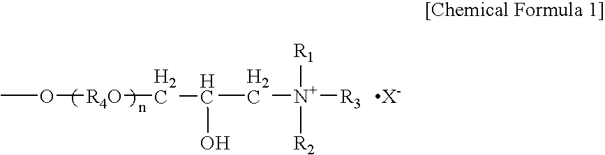 Cation-modified galactomannan polysaccharide and cosmetic composition containing the same