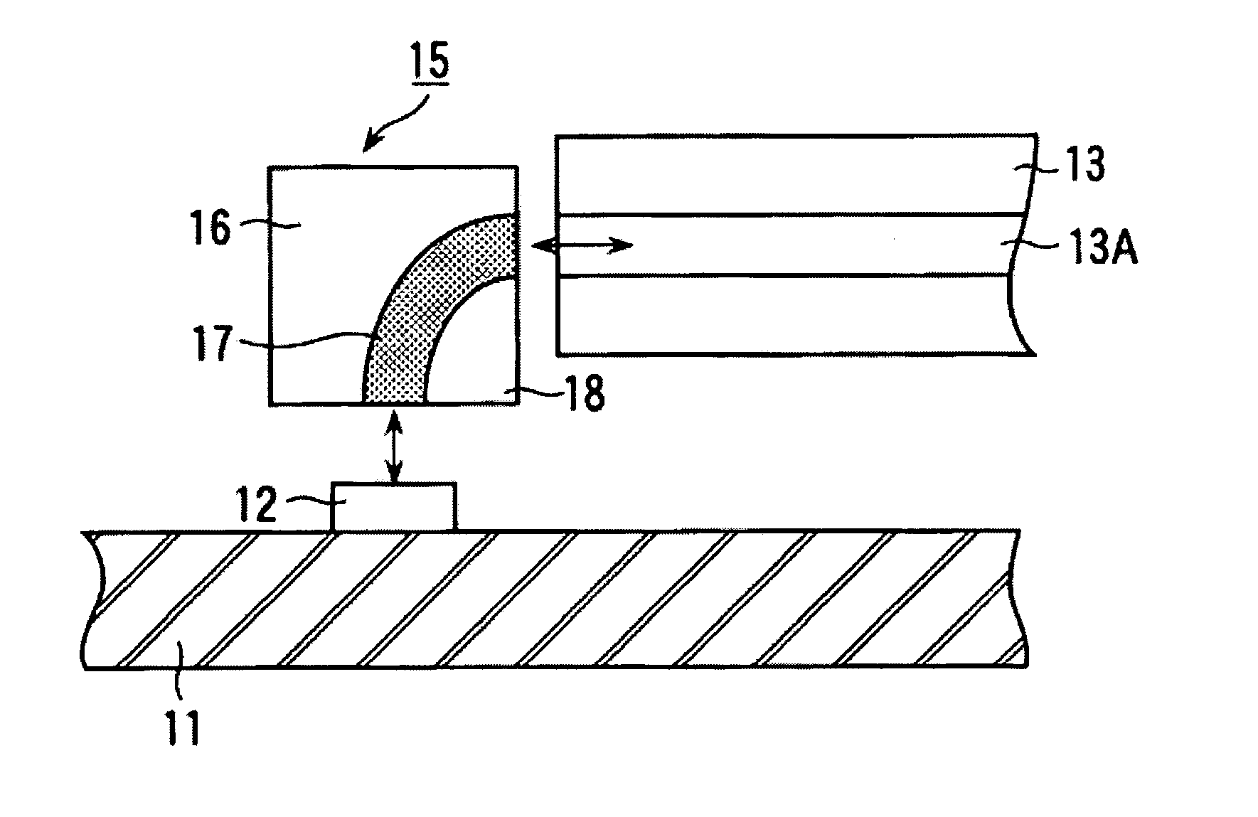 Optical waveguide structure and optical module