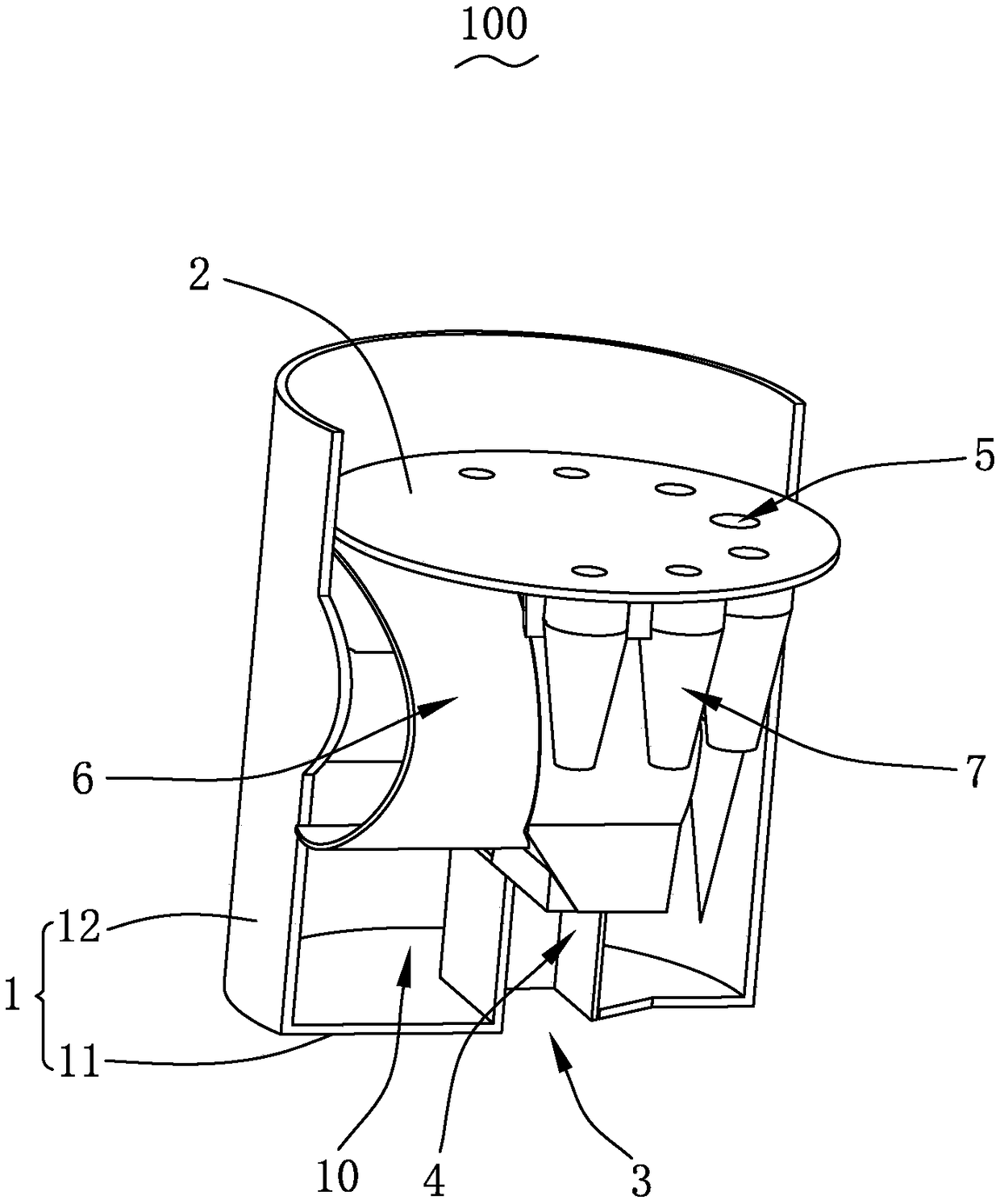 Dust separator and vacuum cleaner