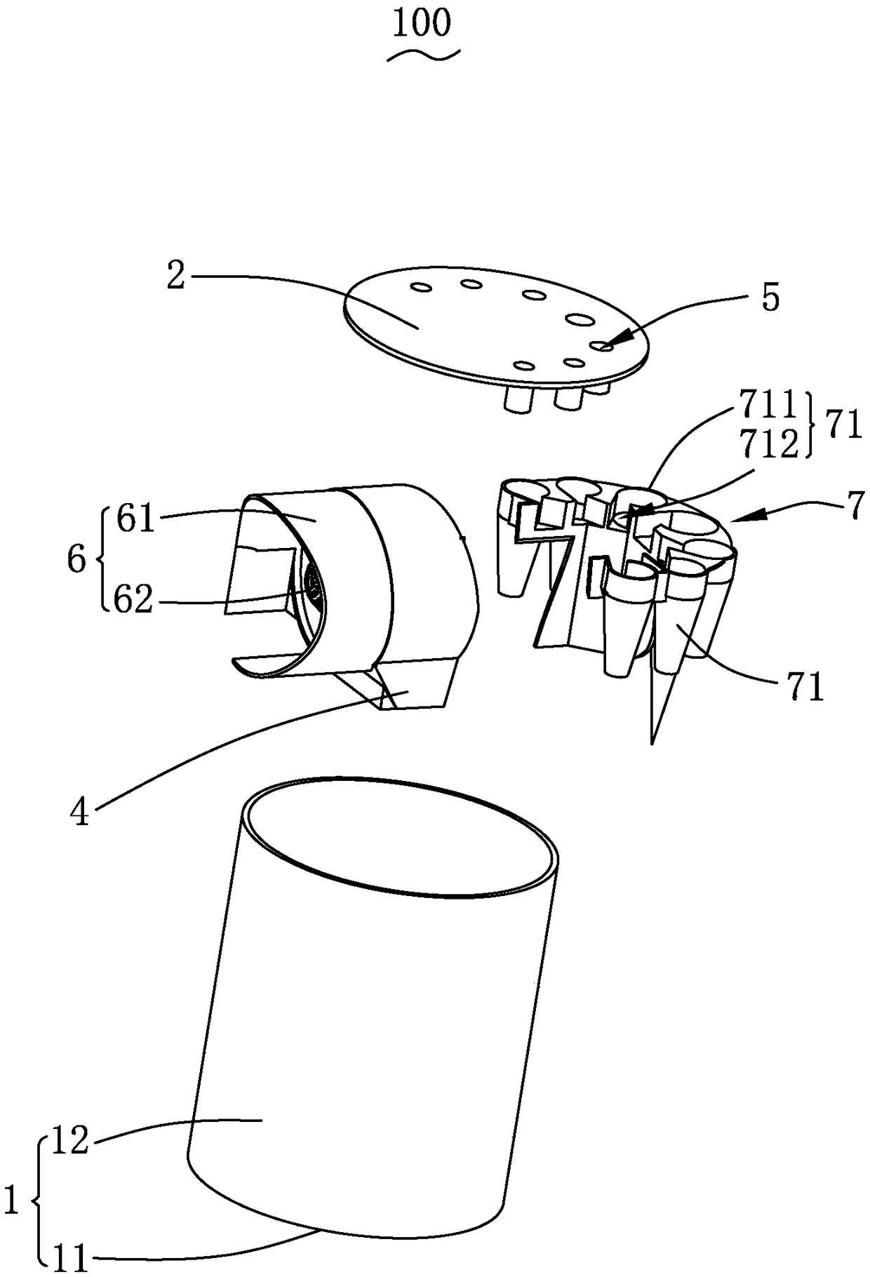 Dust separator and vacuum cleaner