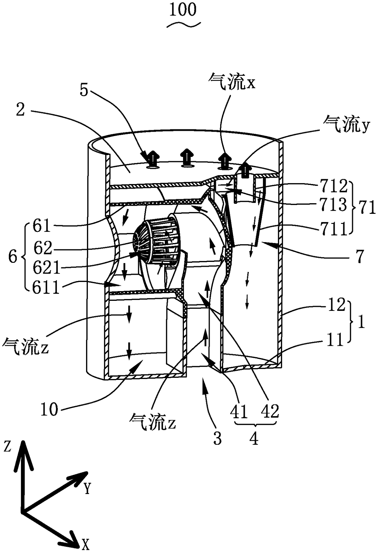 Dust separator and vacuum cleaner