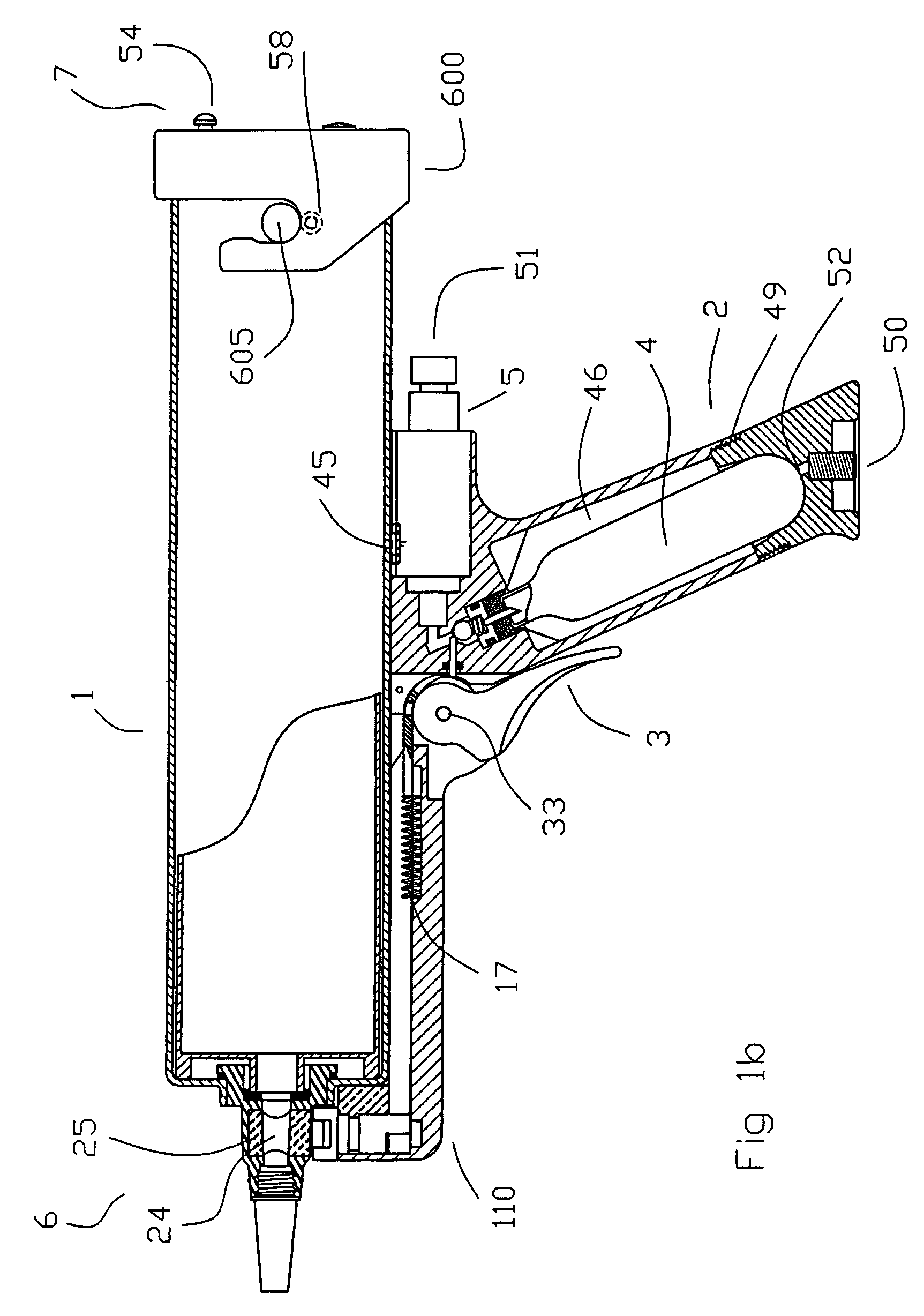 Portable gas powered fluid dispenser