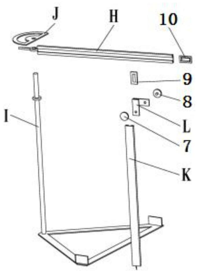 A measuring device and method for visualization of three-dimensional spatial distribution of seedbed soil blocks