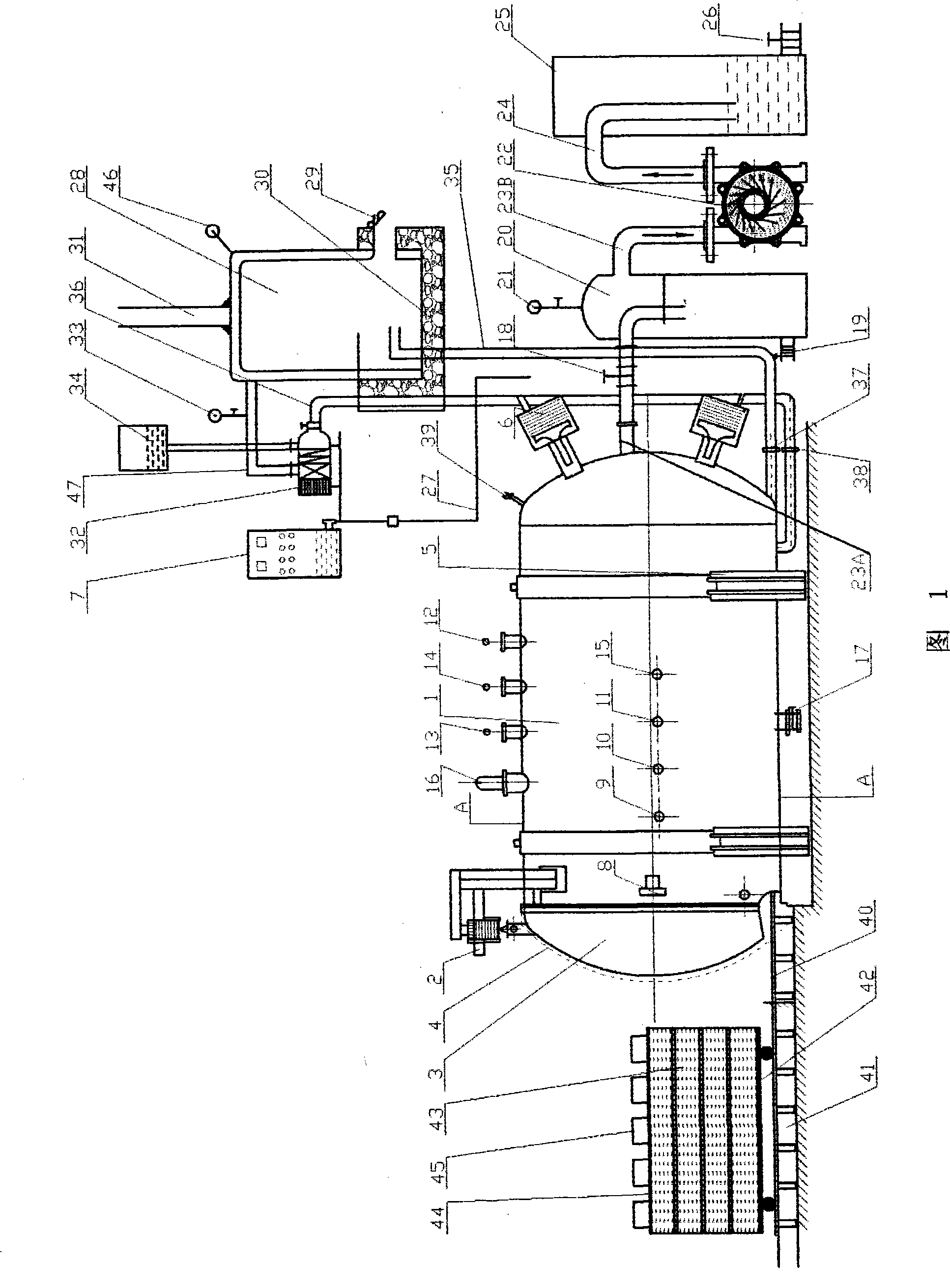 Microwave vacuum device for drying and charring lumber