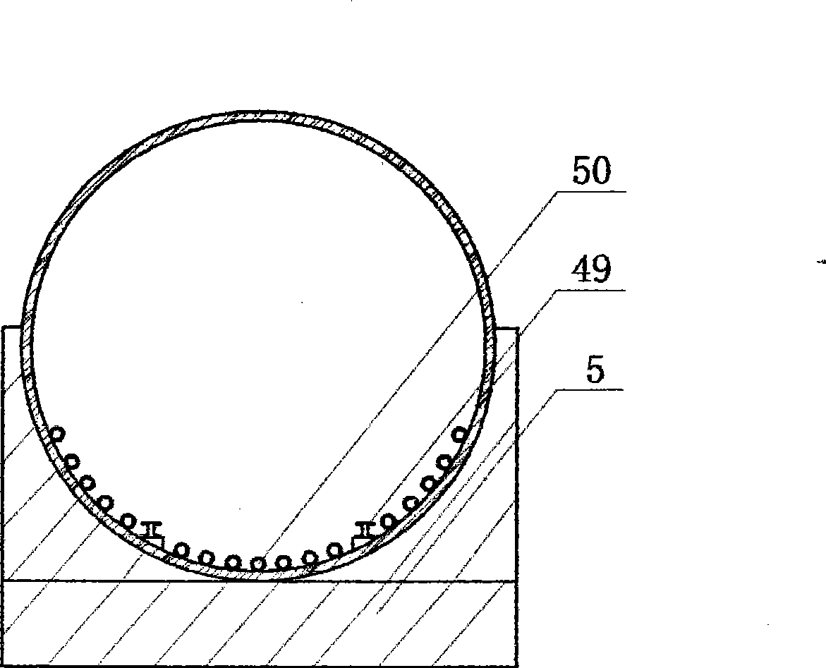 Microwave vacuum device for drying and charring lumber