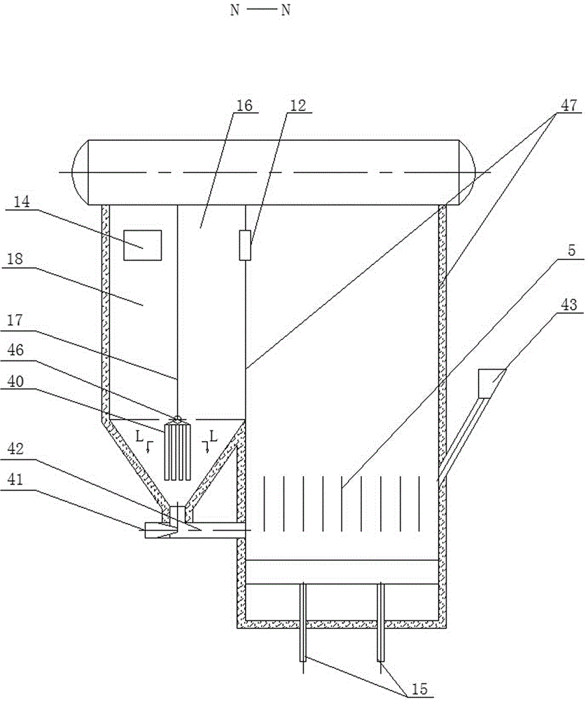 Fuel oil or natural gas and tobacco stem integrated boiler and pollutant control method