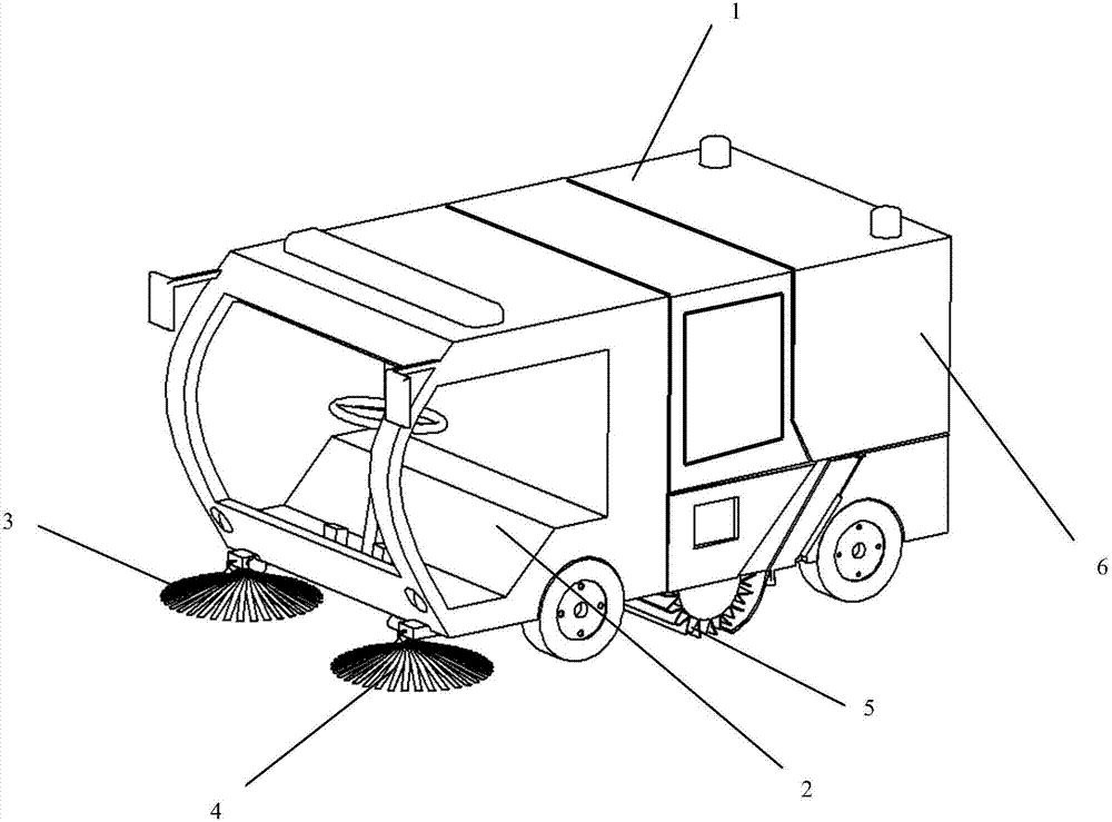 A multifunctional environment-friendly electric vehicle based on road cleaning