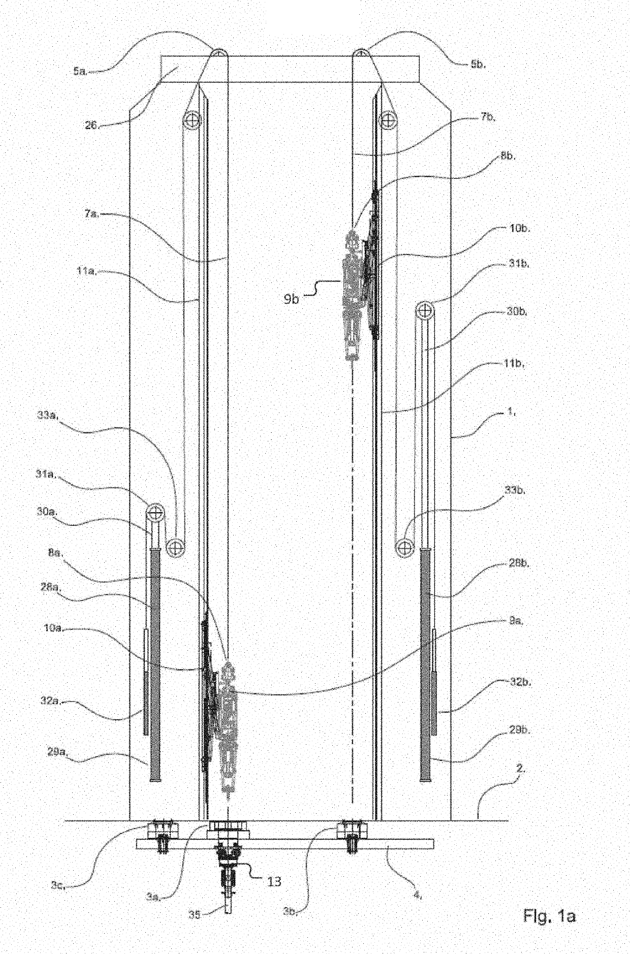 Offshore drilling rig and a method of operating the same