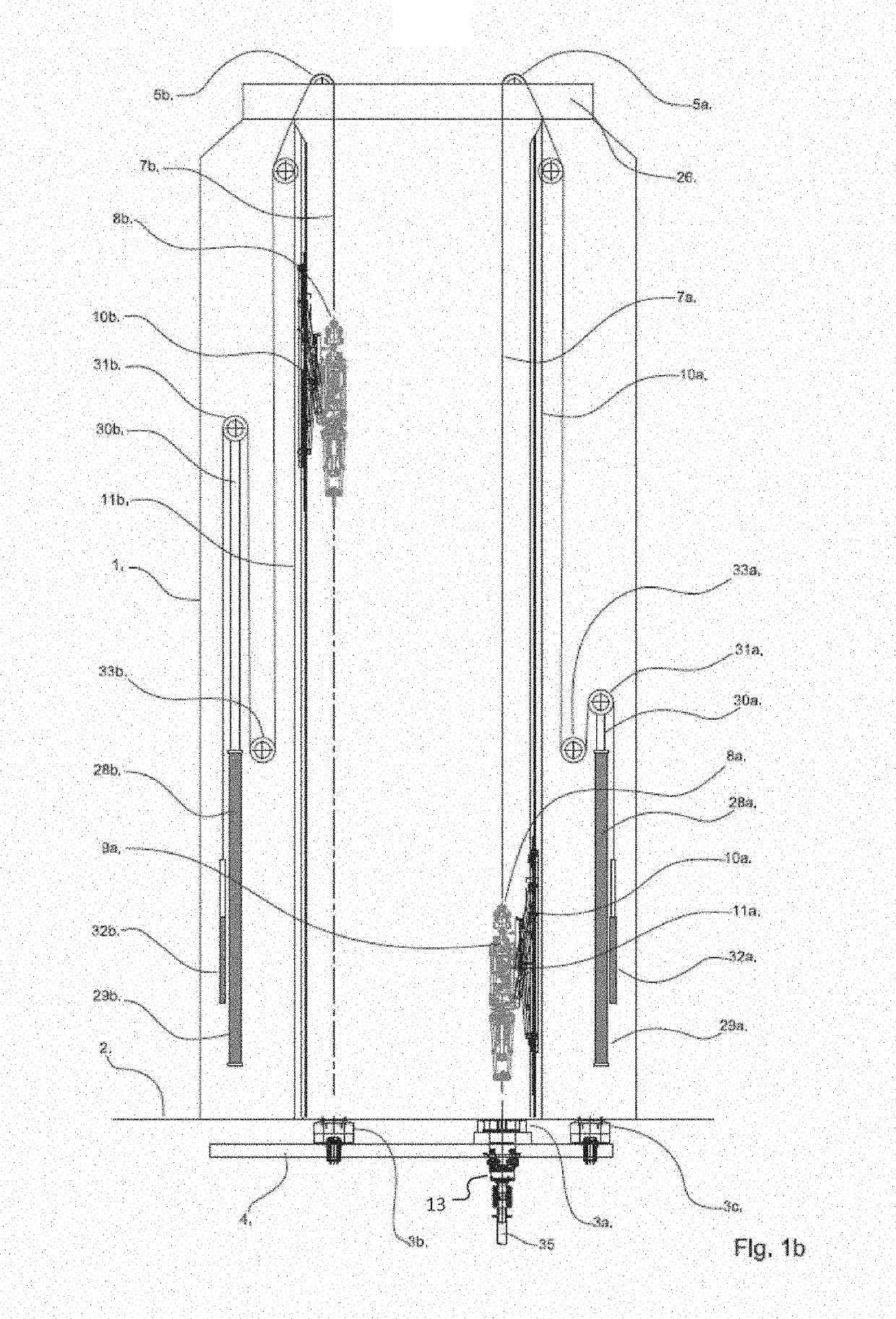 Offshore drilling rig and a method of operating the same