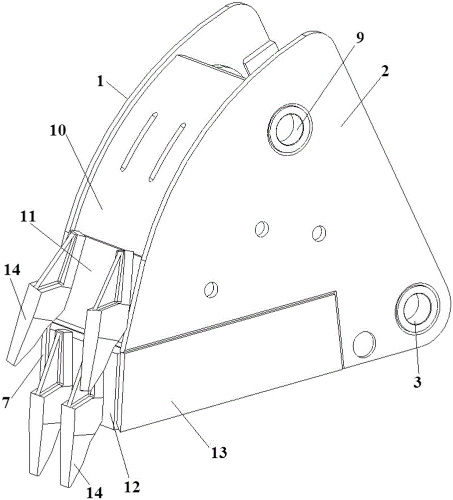 Grab Body and Diaphragm Wall Hydraulic Grab