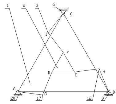 Plane parallel three-degree-of-freedom precise operating platform