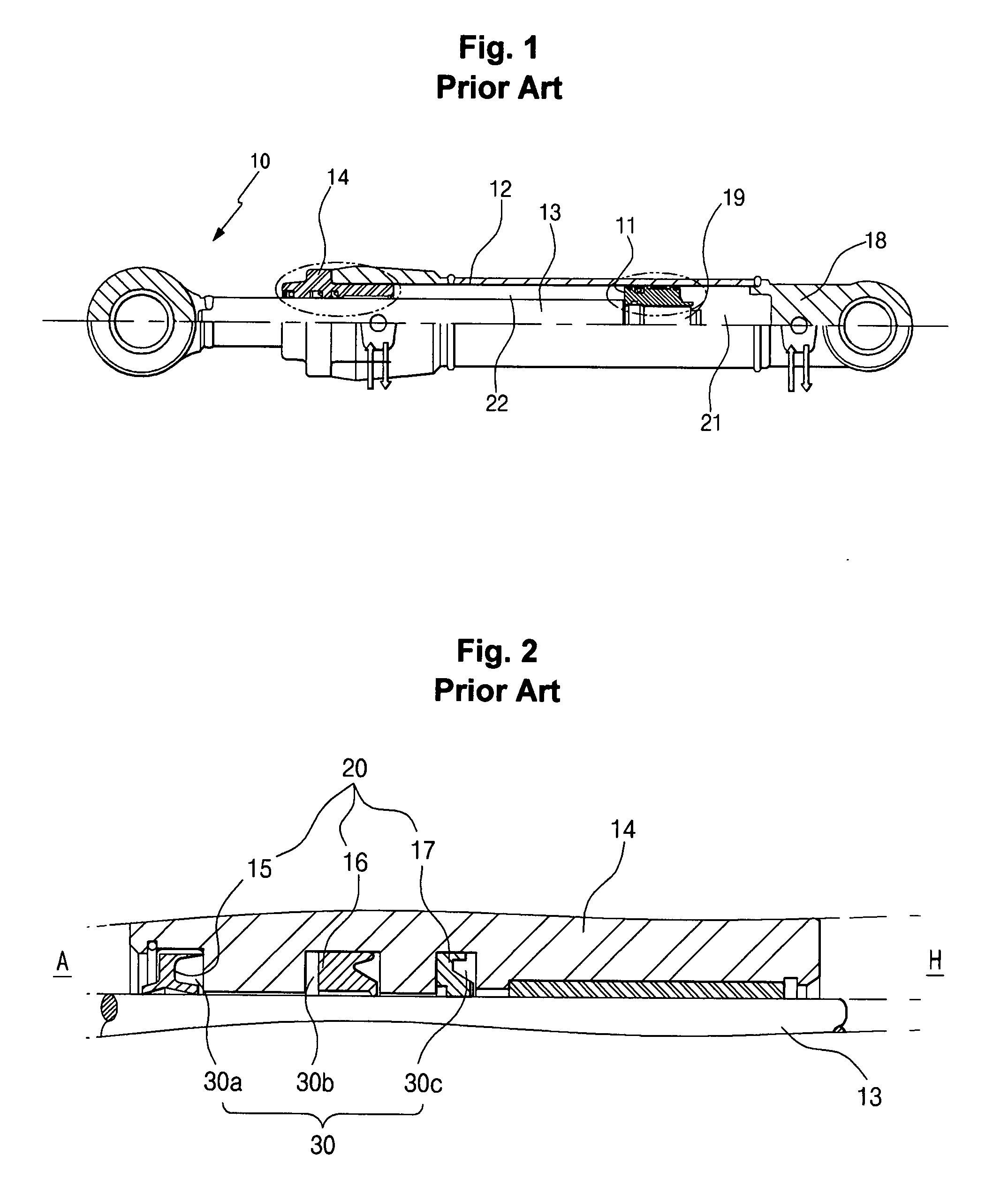 Anticorrosion device for hydraulic cylinder in heavy construction equipment