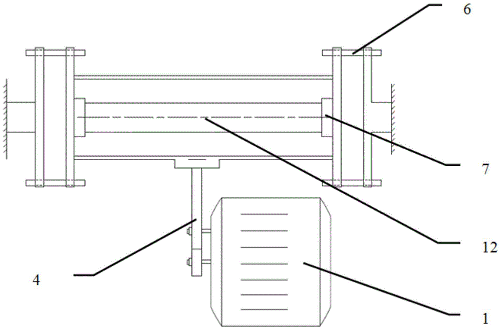 Device for self-nanometerization of the surface of rod-shaped metal materials