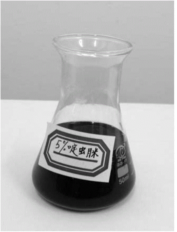 Multifunctional environment-friendly acetamiprid aqua and preparation method thereof