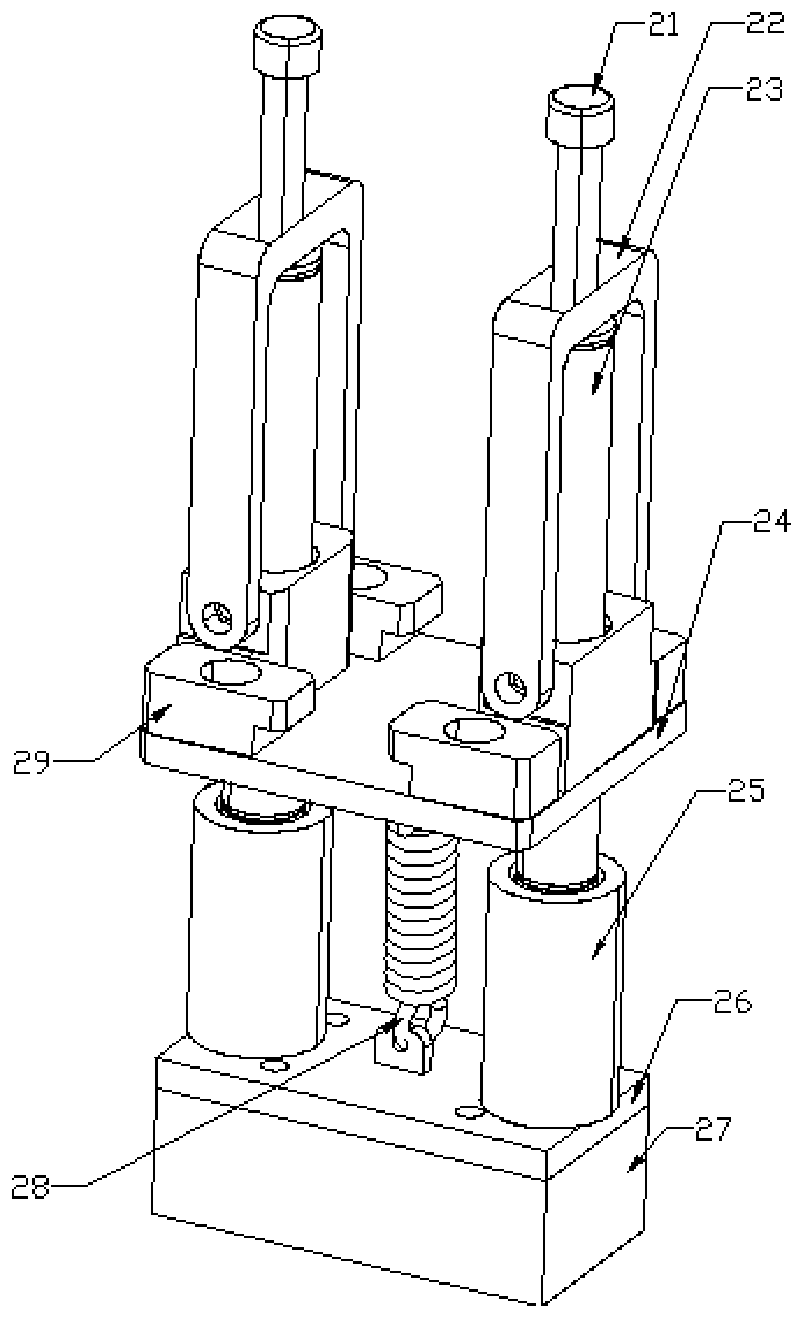 A measuring device and method suitable for the load-deformation mapping relationship of laminated plates