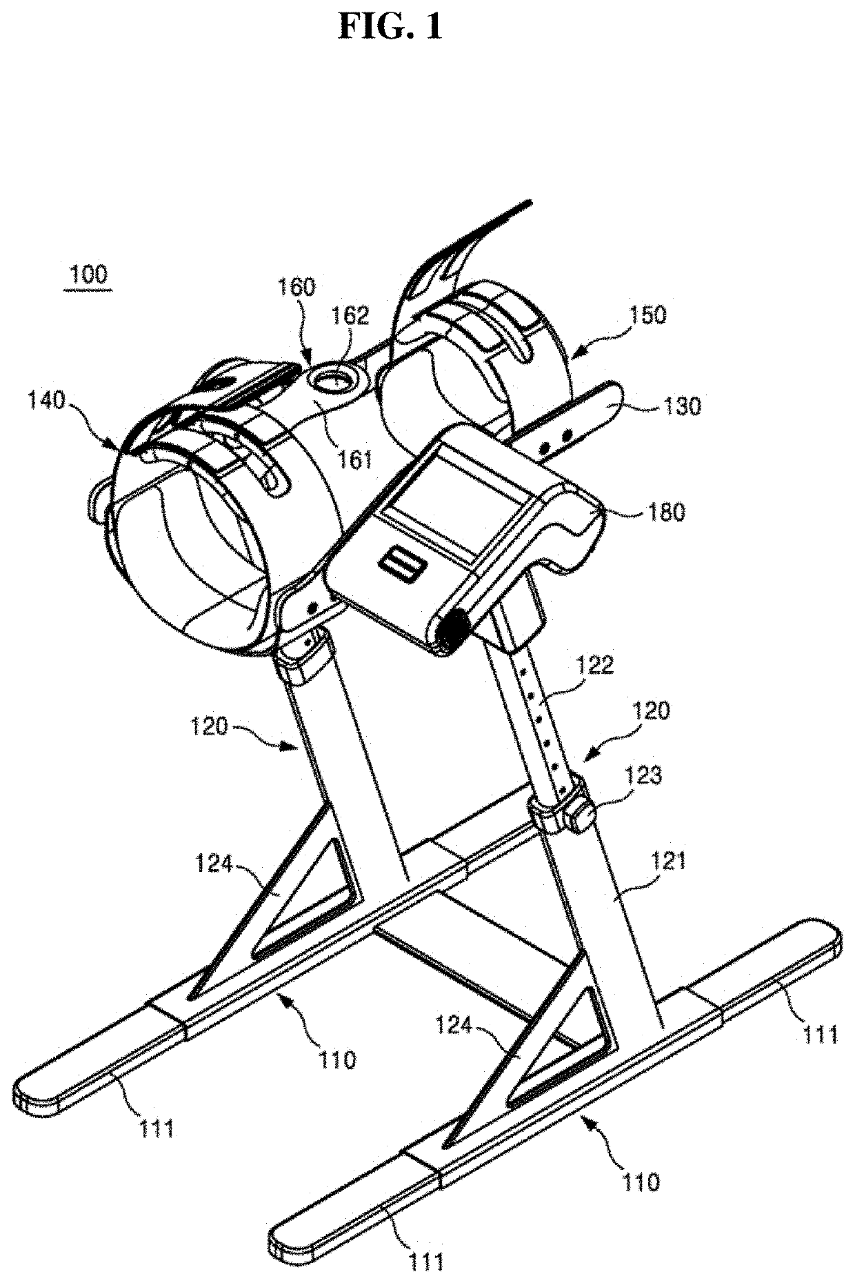 Knee joint rehabilitation instrument